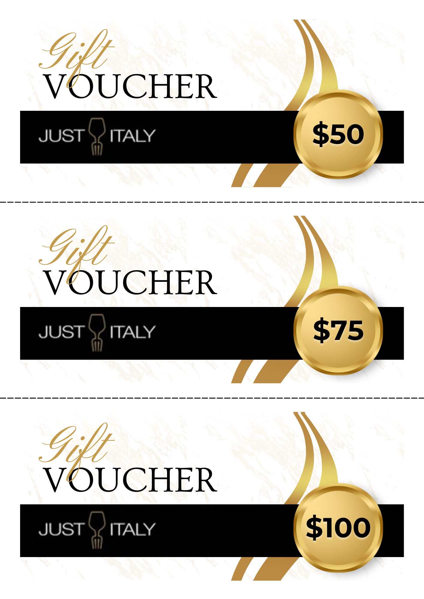 Just Italy Gift Voucher